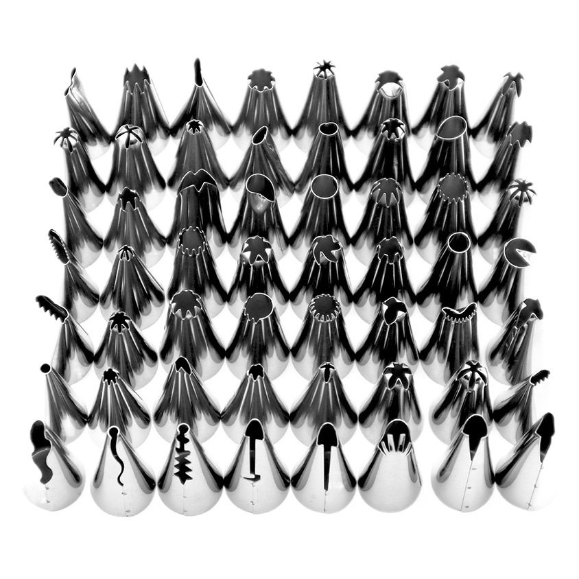 56 unids pastel pastelería boquilla traje crema boquilla pastel DIY modelado herramienta hornear decoración squeeze boquilla suministros