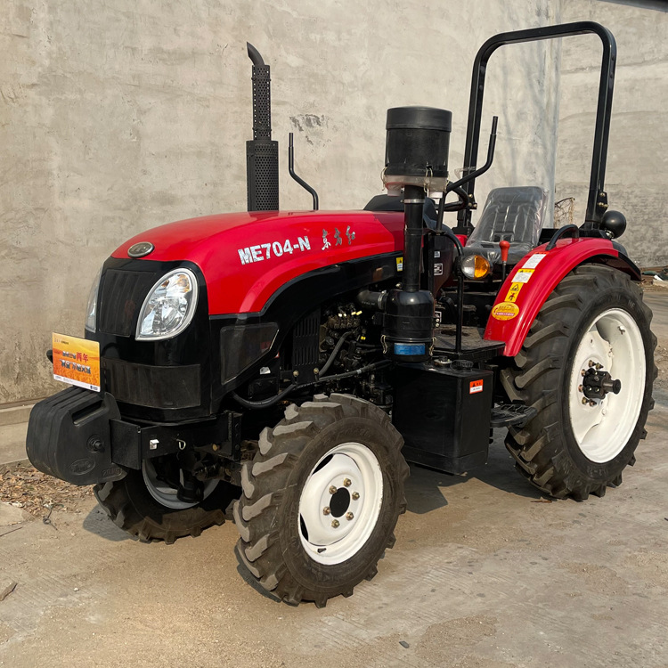 万年红70马力拖拉机 贵州四驱水田四轮打地机 农用504四轮拖拉机