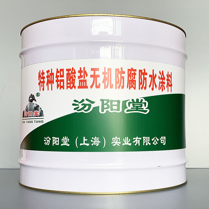 特种铝酸盐无机防腐防水涂料、性能好、简便、快捷!
