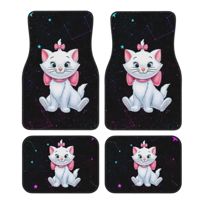 crystal velvet car floor mats – Universal Foot Pad - 1-61-pattern-34-3344cmtwo-piece-set
