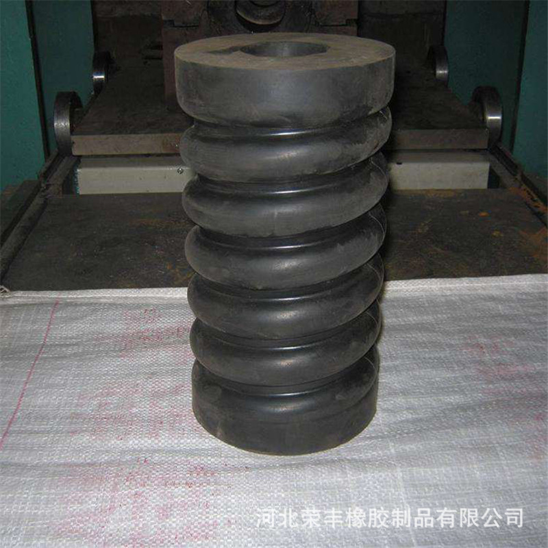 厂家供应 橡胶减震块 长方形橡胶减震块 黑色橡胶缓冲块 加工定