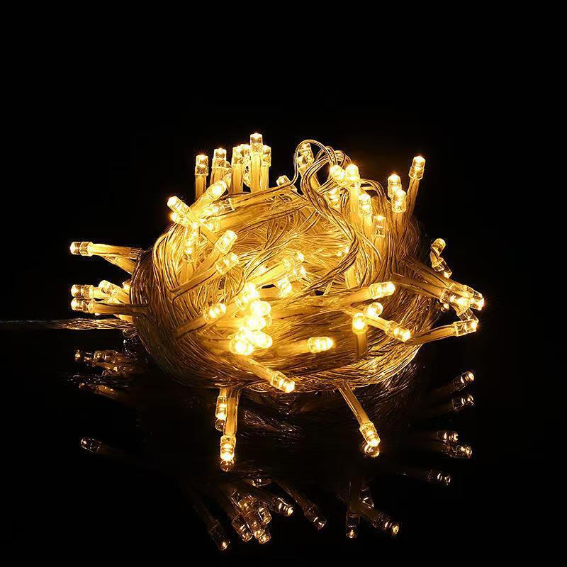 Lámparas LED al aire libre llenas de ingeniería de iluminación de navidad decoración de la calle luces de camping