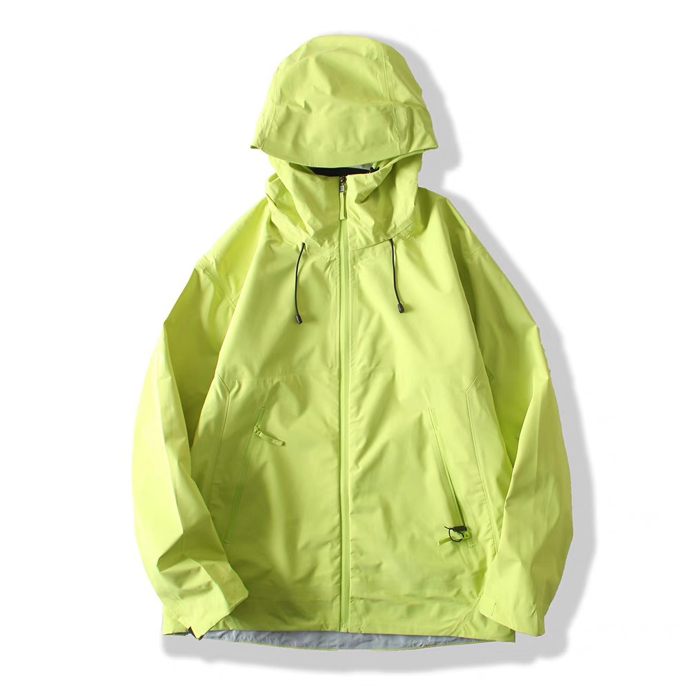 Niaojia beta mismo estilo de los nuevos hombres y mujeres pareja funcional al aire libre a prueba viento impermeable chaqueta adhesiva sin costuras