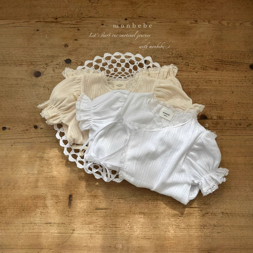 Ropa de bebé de verano, estilo coreano, ropa infantil 2025, nuevo pelele de encaje con abertura diagonal para bebé niña, conjunto de verano para bebé