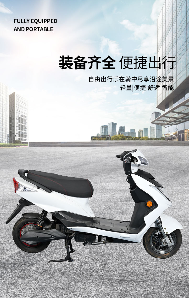 Yingwu Electric Vehicle Exports Two-Wheel Pedal Electric Vehicle Adult Commuter Vehicle Electric Motorcycle Foreign Trade Customization to Foreign Countries