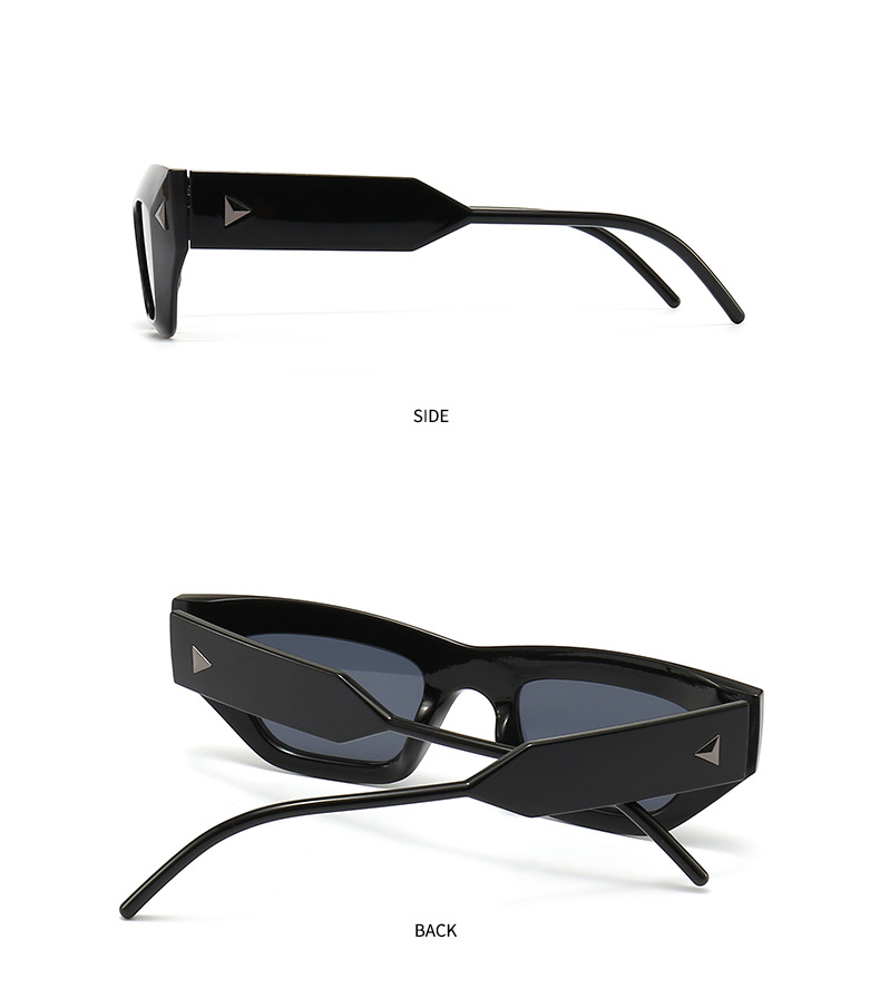 90g Weight Full Frame Glasses Structure Sunglasses Classification UV400 Protection, Resin Lens Material Square Glasses Style Daily Occasion Color Block Pattern Unisex Gender Patchwork Design Fashion Style Fashion Color Block UV400 Protection Resin Square Patchwork Full Frame Women's Sunglasses 5