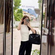 镇店之宝 Tommy四季经典R0W风棉质微弹多色经典款女士圆领短袖T恤