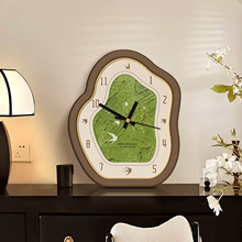 远野时钟相框摆台客厅电视柜氛围感摆件玄关入户高级感艺术装饰画