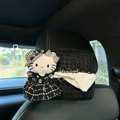 cat car tissue box for women, Car tissue box/set