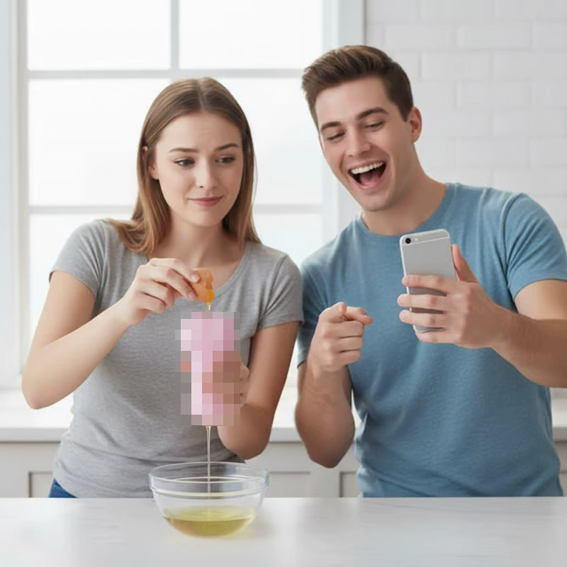 Cross-border new product Funny Shape Egg Separator 3D printed egg separator fun cooking tool