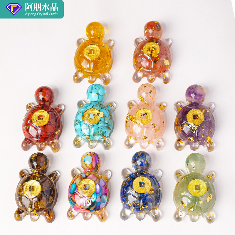 Natural Crystal Gravel Glue Drops Money Turtle Little Turtle Touch Toys Home Decoration Car Ornaments Natural Crystal Gravel Glue Drops Money Turtle Little Turtle Touch Toys Home Decoration Car Ornaments