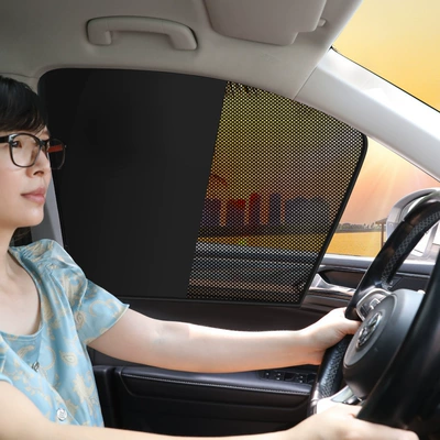 mesh car sunscreen car Car curtains