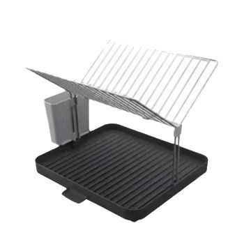 Estante de drenaje de cocina Estante de almacenamiento de platos palillos cucharas Estante de almacenamiento de acero inoxidable Estante de platos Estante de platos multifuncional