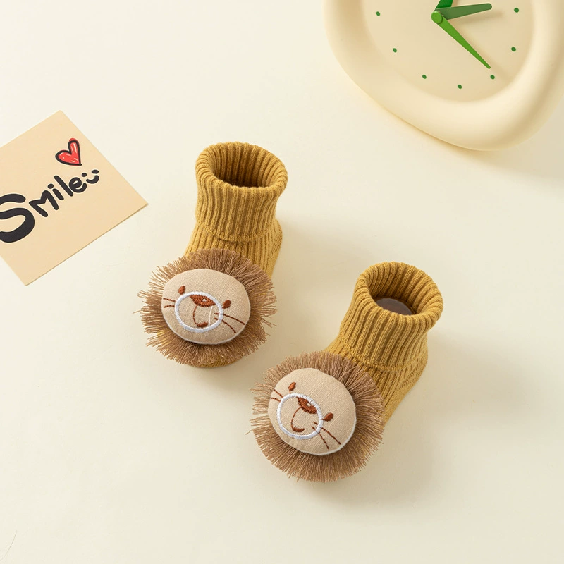 Children's autumn non-slip cartoon socks for new born