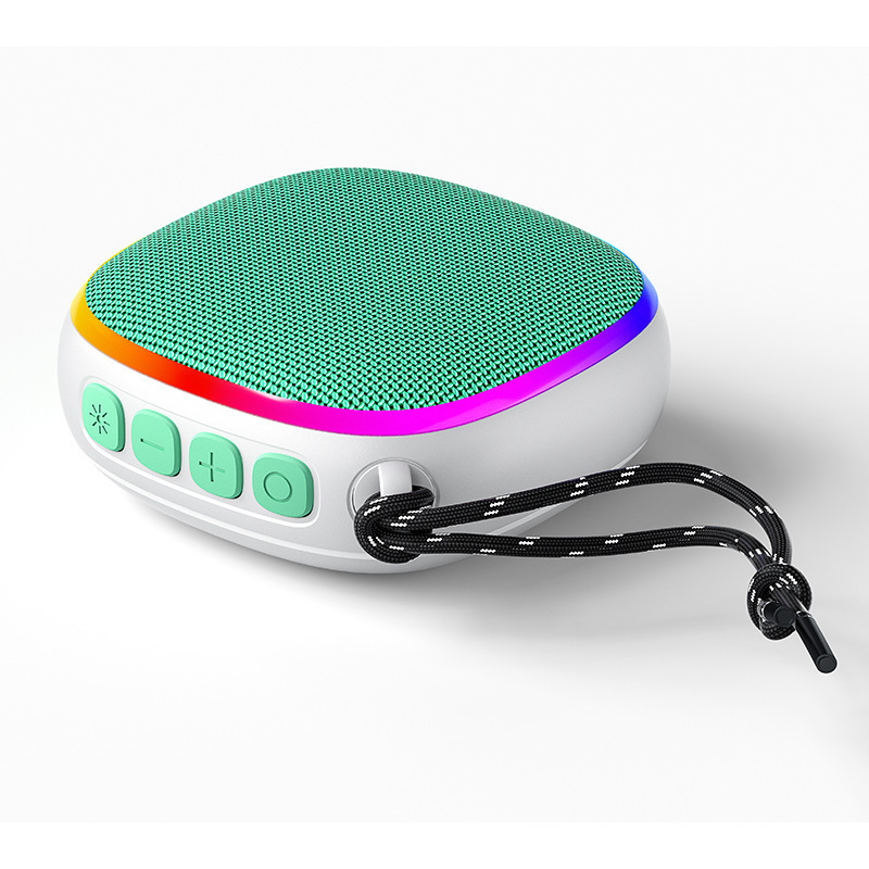 2025クロスボーダー無線bluetoothスピーカー携帯型防水布芸ミニ音響サブウーファーカードマグネット|undefined
