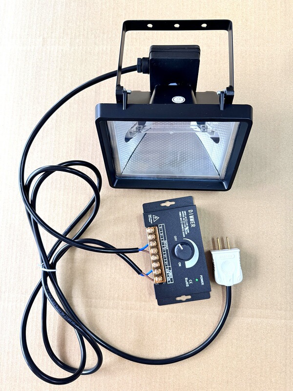 High-Power Dimmable and Temperature-Adjustable Halogen Lamp, Halogen Tungsten Lamp, 300W500W Heating Lamp, Floodlight, Laboratory Test Lamp High-Power Dimmable and Temperature-Adjustable Halogen Lamp, Halogen Tungsten Lamp, 300W500W Heating Lamp, Floodlight, Laboratory Test Lamp