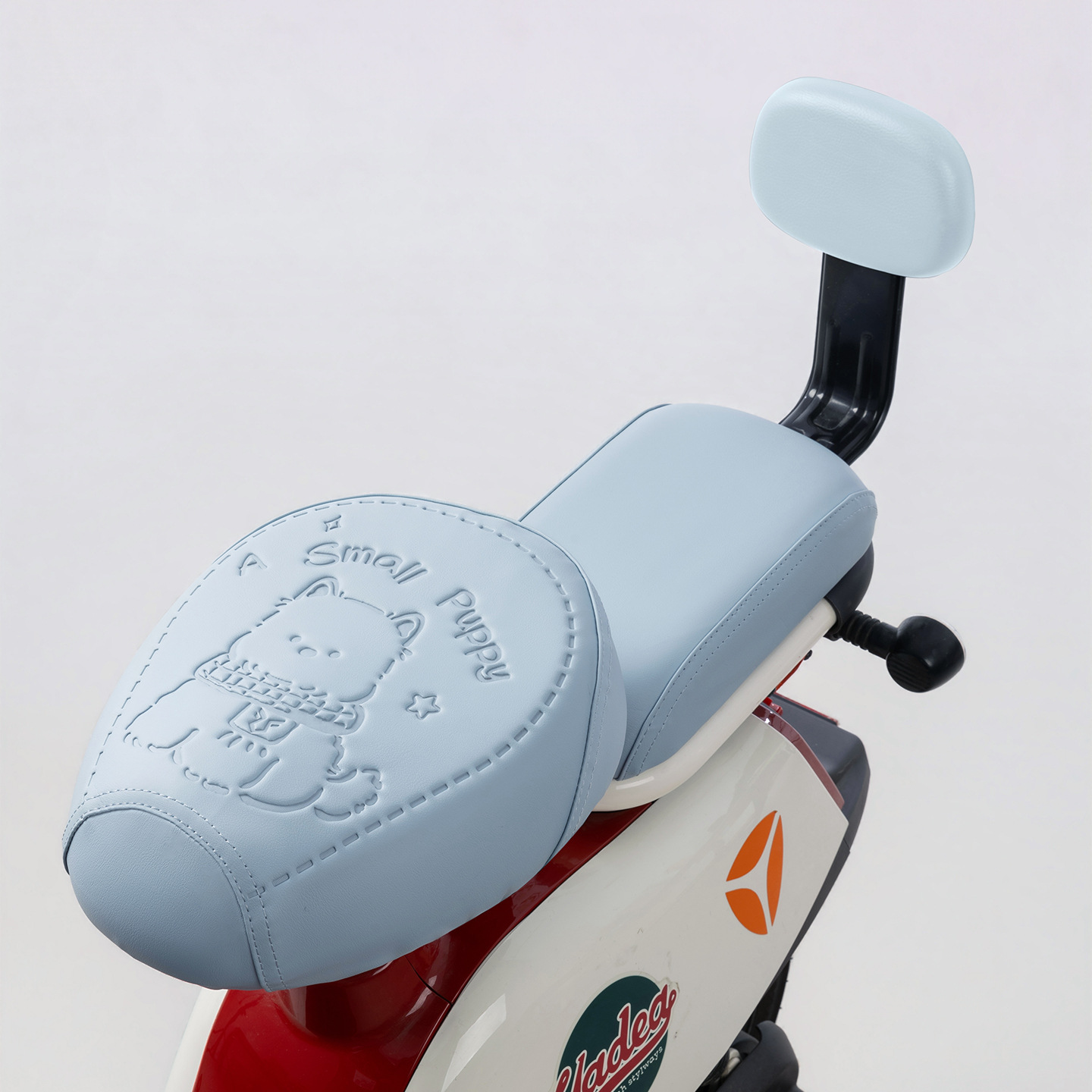 Electric car cushion — Aima Aima - bluefront-and-rear-backrest-set