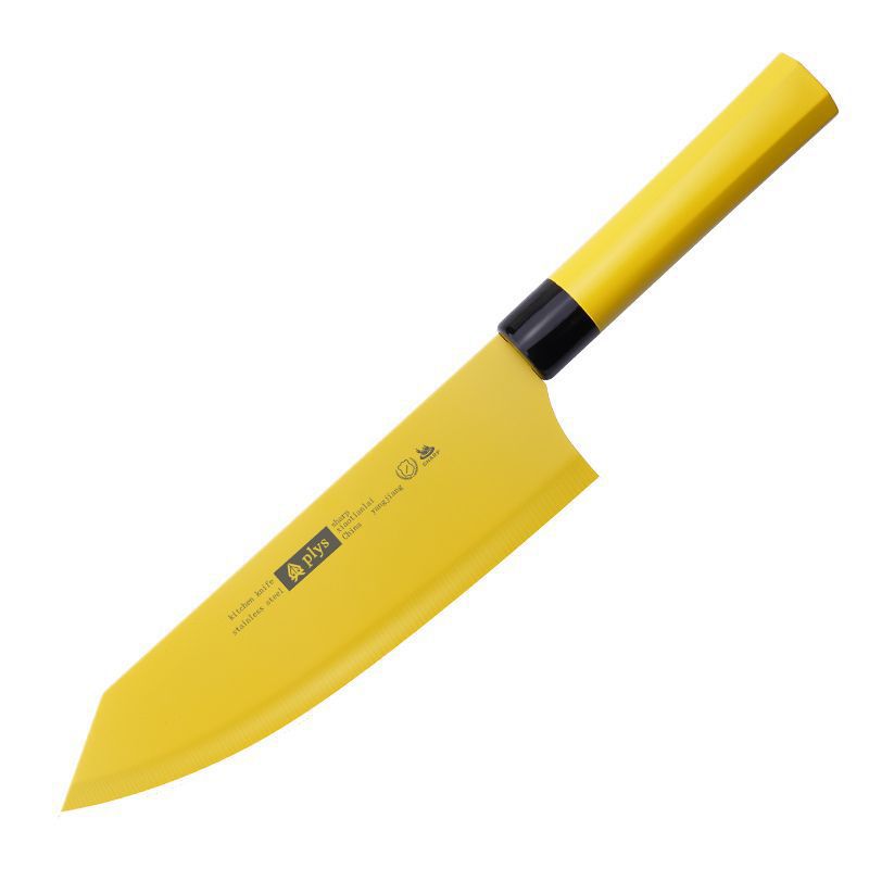 Cuchillo de acero inoxidable cuchillo de cocina afilado cuchillo de corte con cuchillo de frutas red red doméstica combinación de cuchillo multipropósito para mujeres