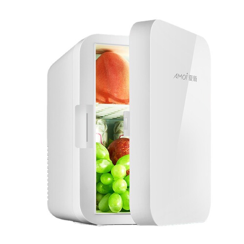 Summer Car Refrigerator, Dual-Purpose Home Mini Refrigerator Portable Car Refrigerator Dormitory Single Person Cooling Refrigerator