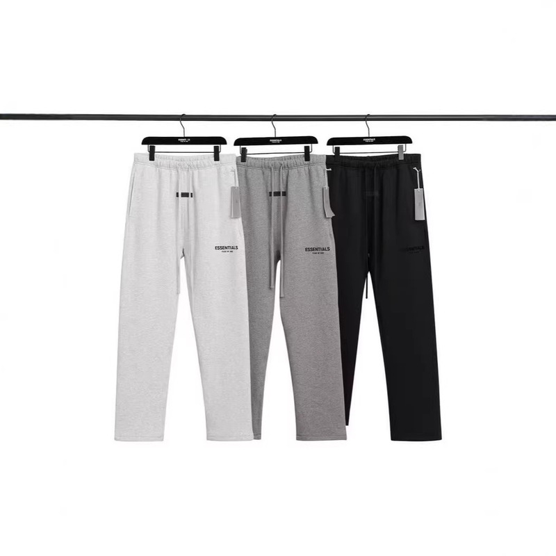 Essentials Cross-Border 22Ss Relaxed Sweatpants 22 Styles of Straight-Leg Pants