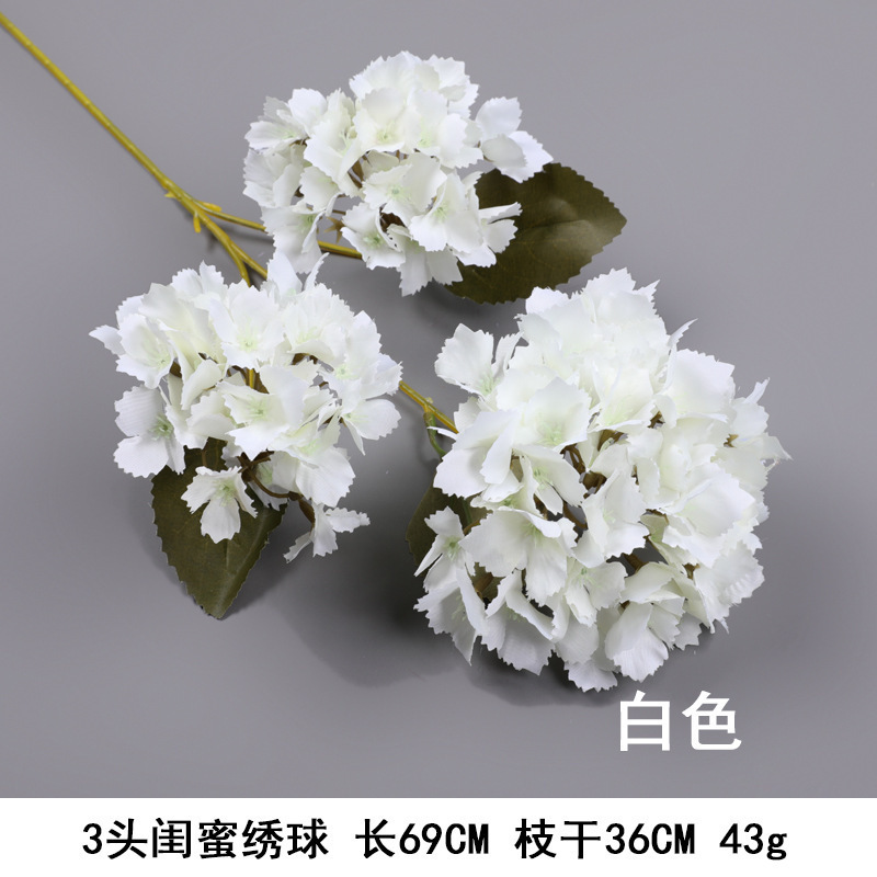 造花のアジサイのウェディングシーン装飾、花束、造花ブーケ、アジサイの造花、造花ブーケ、造花|undefined