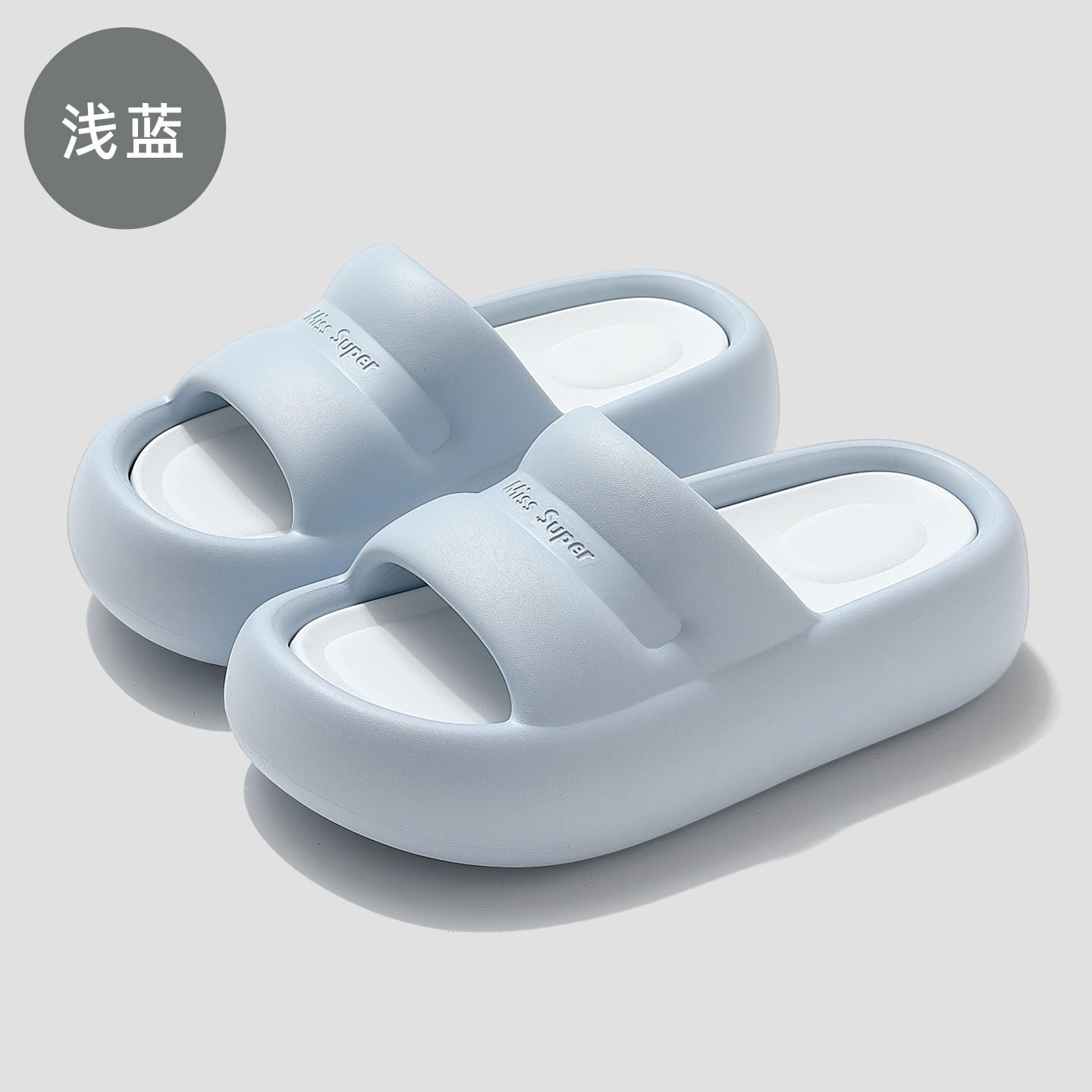 Nuove pantofole da donna di alta qualità con suola spessa, comode per l'uso domestico, antiscivolo, adatte alle coppie, semplici ed eleganti per l'estate._voghion.com