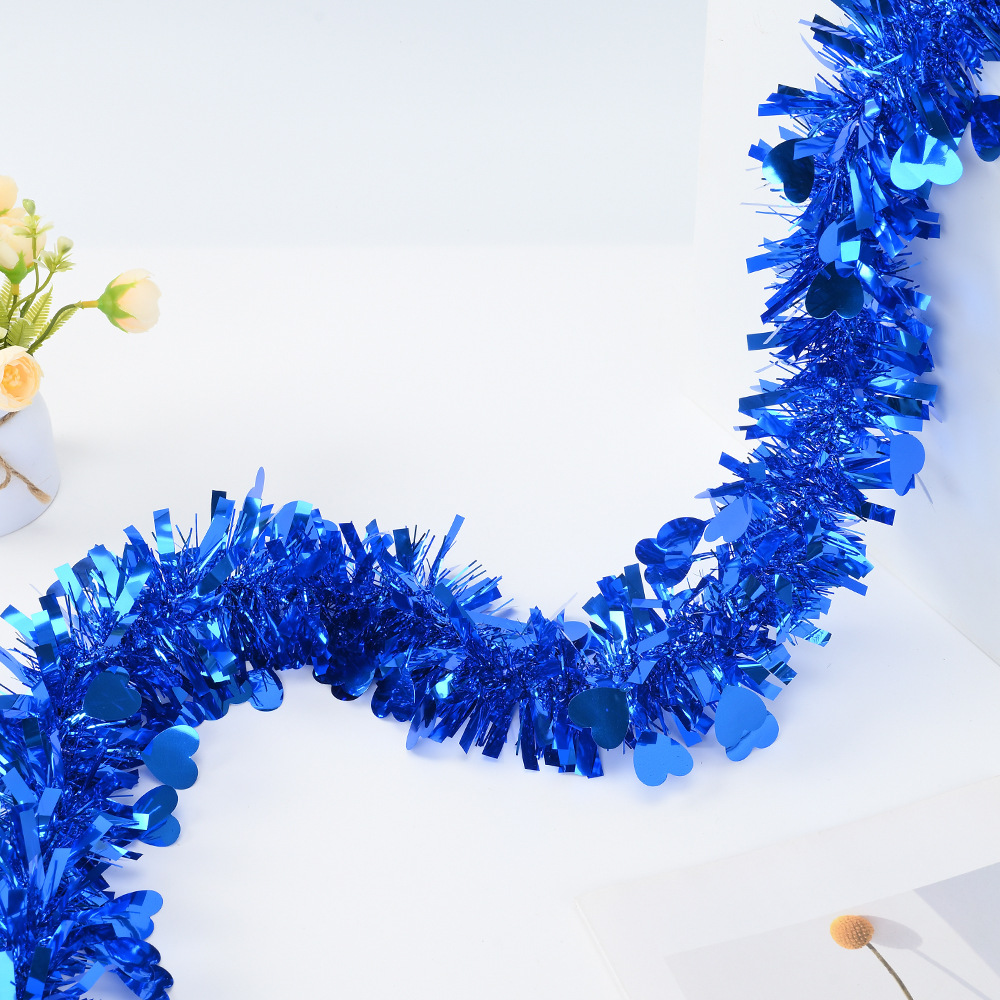 Transfronterizo Amazon Christmas Love Colgantes Decoración Telas de colores Festival Día del niño Telas engrosadas encriptadas