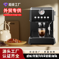 コーヒーマシン小型ホームオフィス濃縮イタリア製半自動ミルク泡立て器コーヒーマシン卸売