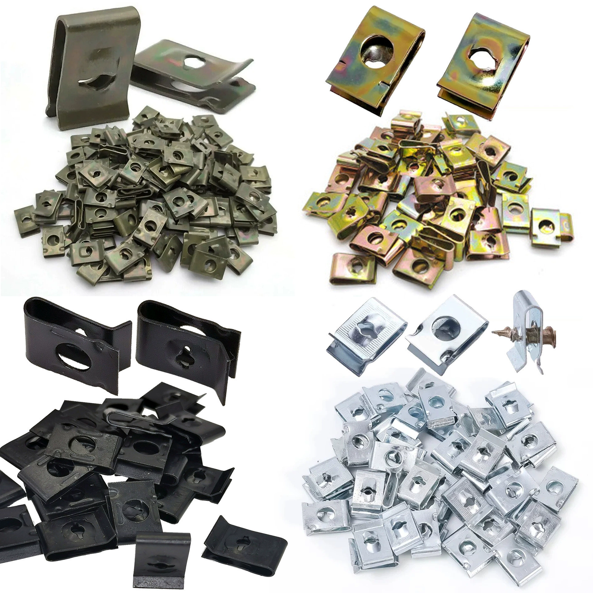 Автомобиль мотоцикл винт основание U-образный зажим для модификации автомобиля металлический интерьер бампер защитный зажим