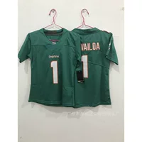 2023 новые легендарные оливковые трикотажные изделия второго поколения Dolphins Dolphins Team Детская одежда Американский оливковый мяч