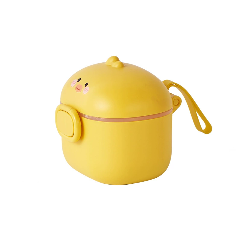 B.Duck, карманная банка для хранения мультфильм, молочный порошок, маленький пенал