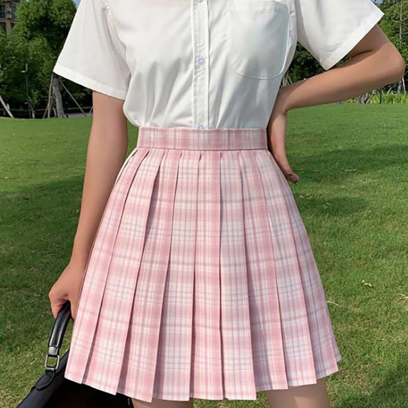White skirt, long-sleeve, bow tie, 9122 cells