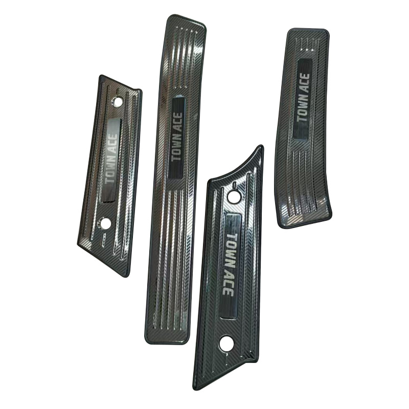 Suitable for 23 Toyota Town Ace Outer Sill Strips, Welcome Pedal Stickers, Automotive Supplies, Modified Exterior Accessories