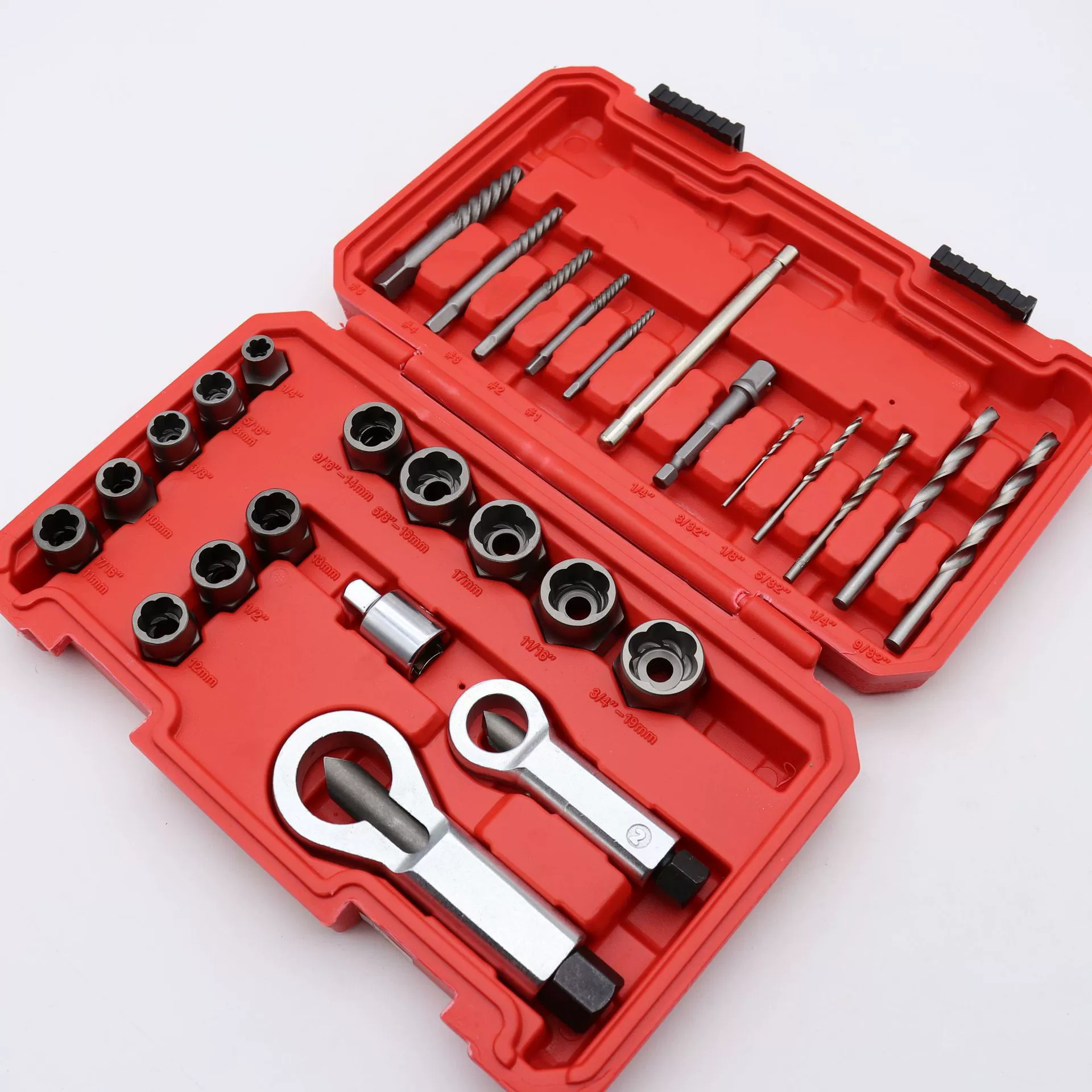 Сепаратор гаек, экстрактор сломанной проволоки, гайковерт для ржавых гаек, болт скольжения, втулка с обратной резьбой, набор инструментов для авторемонта