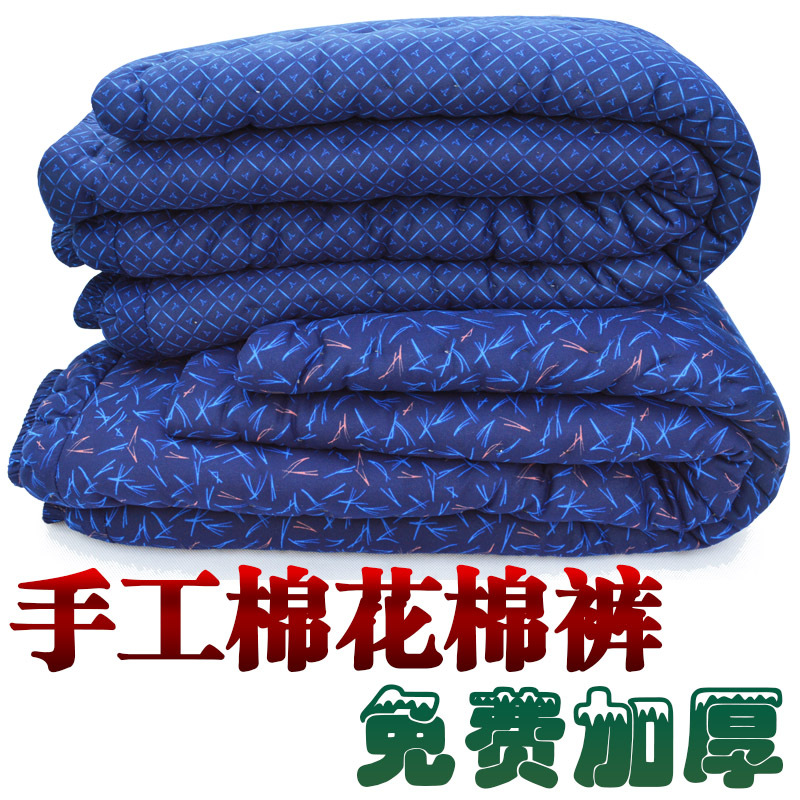 手工加厚棉花裤中老年高腰深裆居家大码棉衣成人男女内穿棉服棉裤
