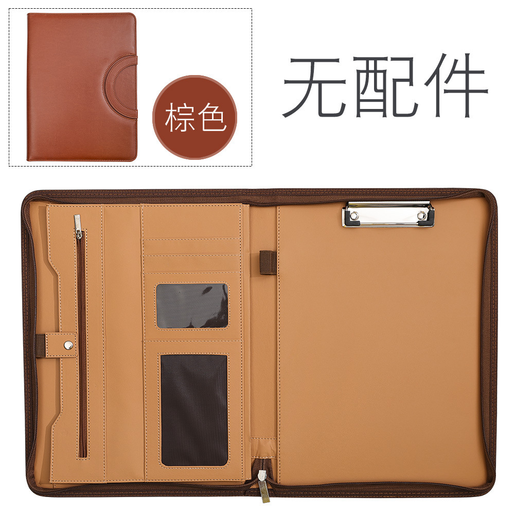 TP-02-Right 손 지퍼 백-다크 브라운 (싱글 쉘)