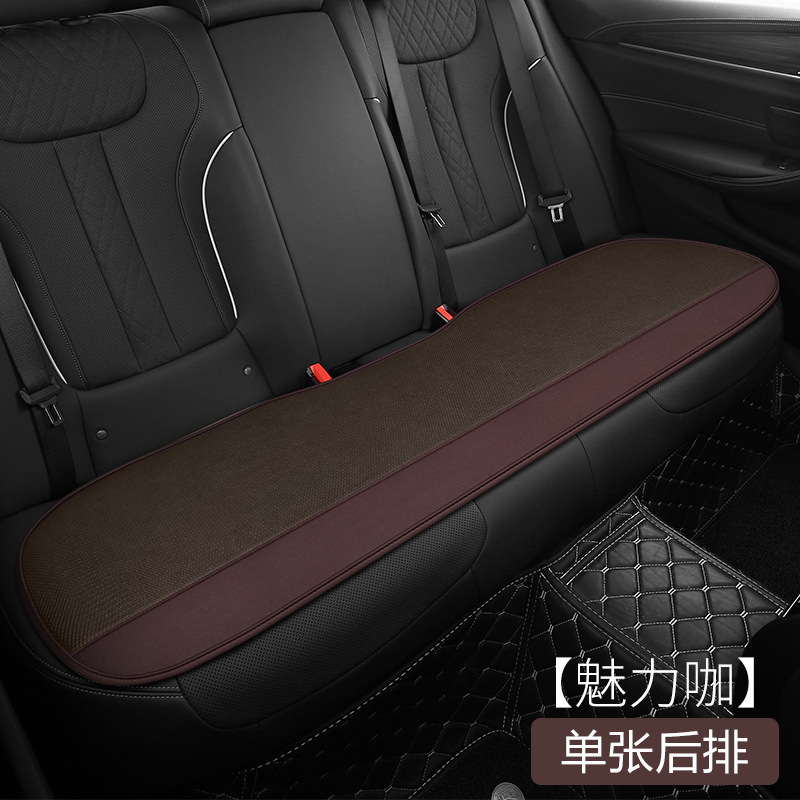 オールシーズン対応の新しいカーシートクッション、リネンオールインクルーシブシートクッション、ファッショナブルなトラックシートクッション、7点セット卸売|undefined