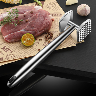 Cross-border 304 stainless steel pine meat hammer meat steak hammer tool kitchen broken tendon tender meat tool