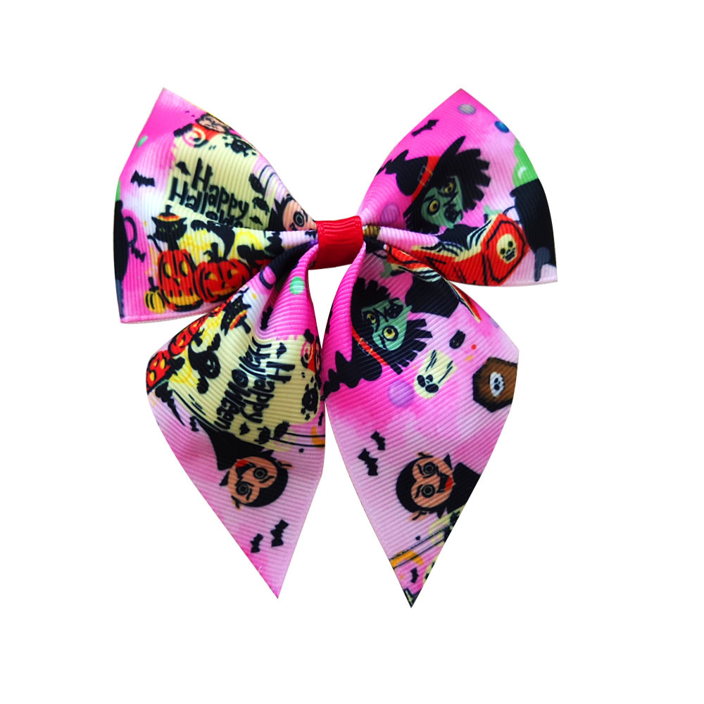 10g Weight Hair Clip Hair Accessories Type 1 Piece Quantity Party, Festival, Street Occasion Thread belt Material Halloween Festival Halloween Pattern, Pumpkin Pattern Women's Gender Hip-Hop, Funny Style Women's Hip-Hop Funny Halloween Pattern Pumpkin Cloth Thread Belt Hair Clip 10