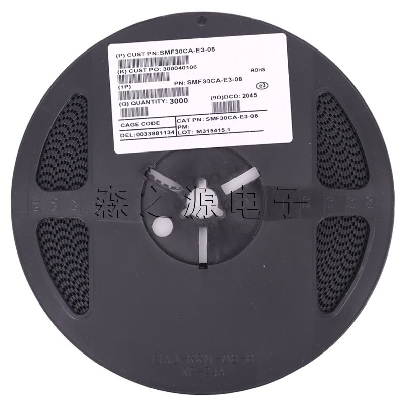 SMF30CA 贴片TVS瞬变抑制二极管 200W 30V SOD-123 双向