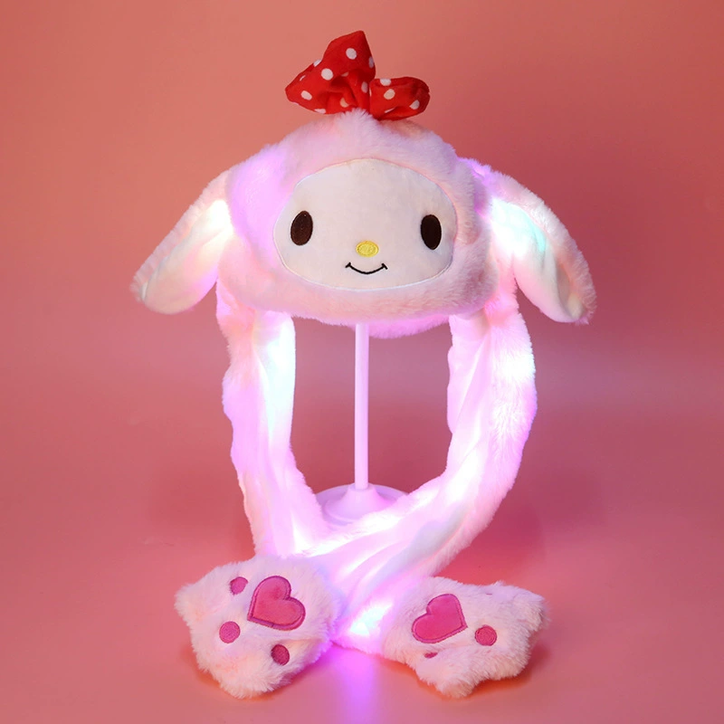 TikTok, plush rabbit, cartoon hat, family style