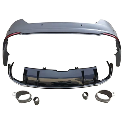 Big Surrounded from 2017-2020, this is an - 17-20-rs5-rear-bumper-set