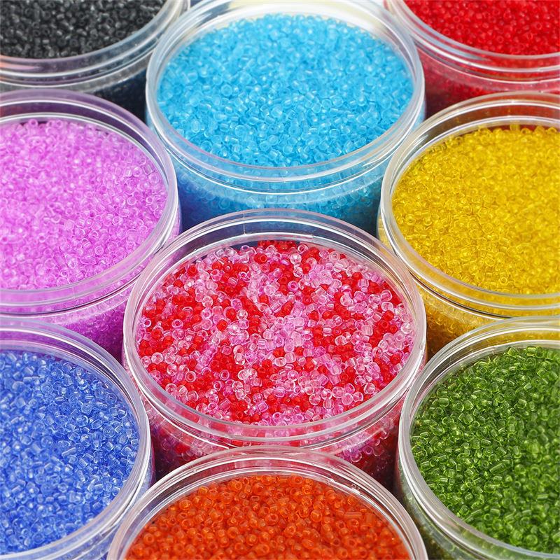 Diameter 3mm Jewelry Making Size DIY Jewelry Accessories Classification 1000 Pieces Per Pack Diameter 3mm Glass Geometric DIY Jewelry Accessories Beads