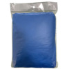 Individually packaged in blue raincoat
