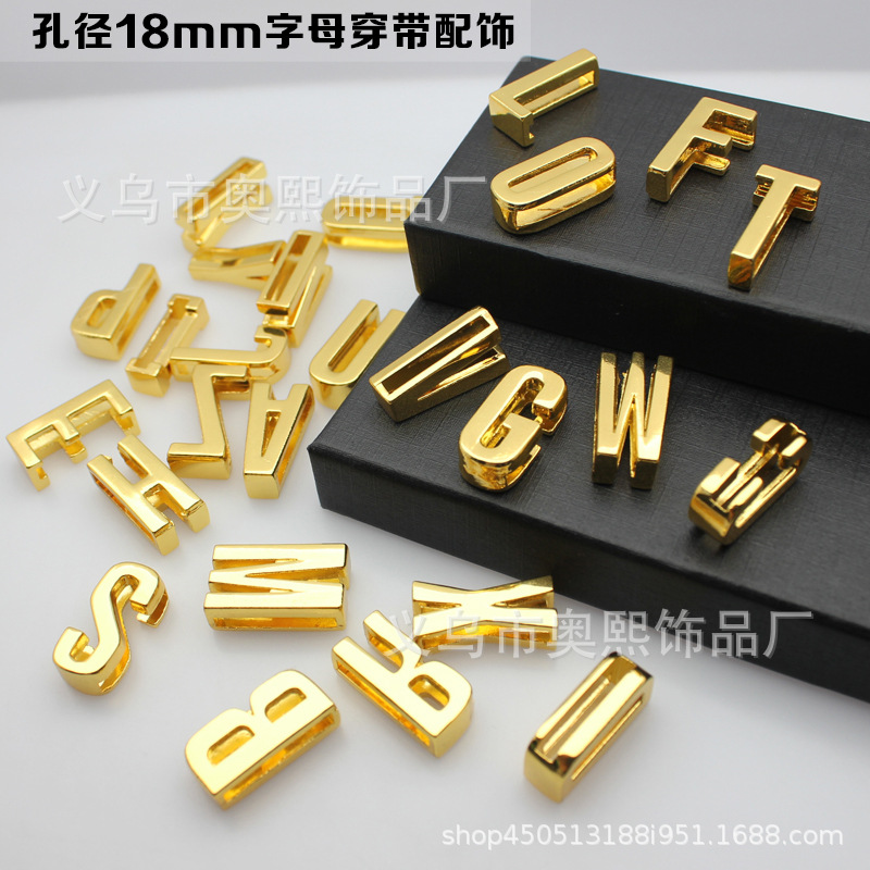 Accessories with letters