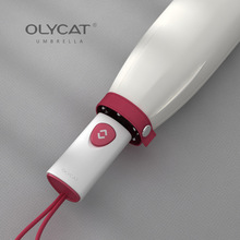 OLYCAT雨伞女晴雨两用高颜值可爱收缩全自动女生折叠伞小巧便携