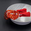 Red agate bracelet, accessory for beloved, cosplay
