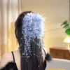 [Haze Blue] Four flowers and feathers, Suso Zhuzhu grabbing