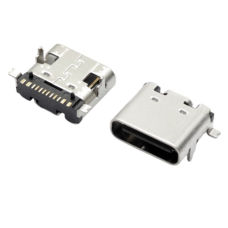 Tipo C conector USB 6p / 14p / 16p4 pin enchufe placa de parche de transmisión de alta definición conector de carga rápida