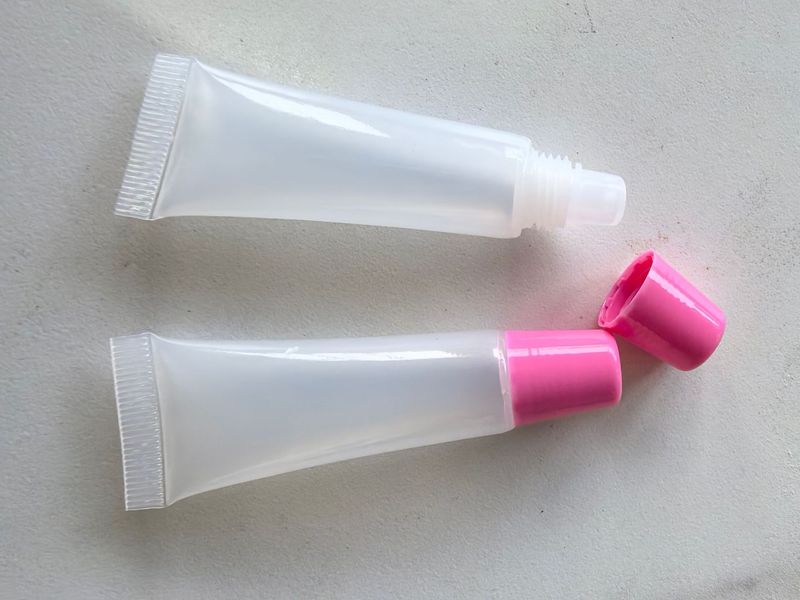 10g克ml毫升润唇膏唇彩唇釉化妆品眼霜乳透明白色软管瓶现货包材|undefined